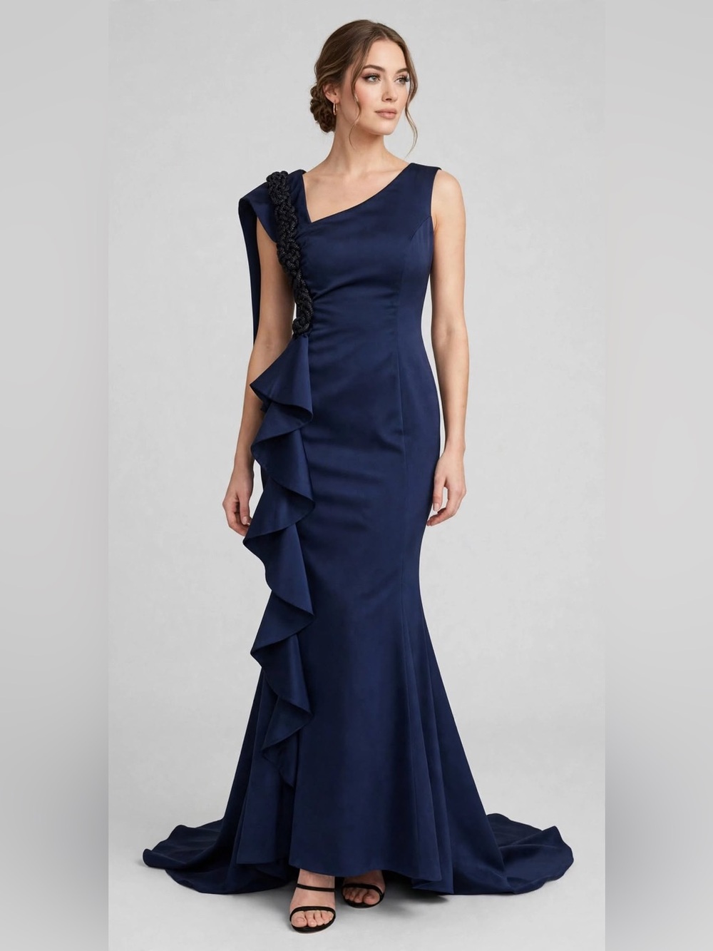 Couture John Paul Atiker Handmade Gown. Be seen in the finest Brand NEW!